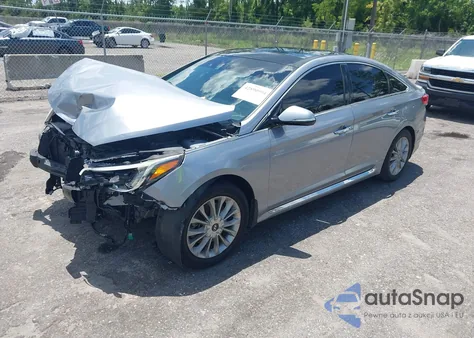 2015 Hyundai Sonata Limited from USA, damaged, VIN 5NPE34AFXFH163063